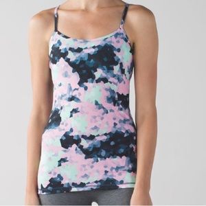 Lululemon Power Y Tank Clouded Dreams Multi
